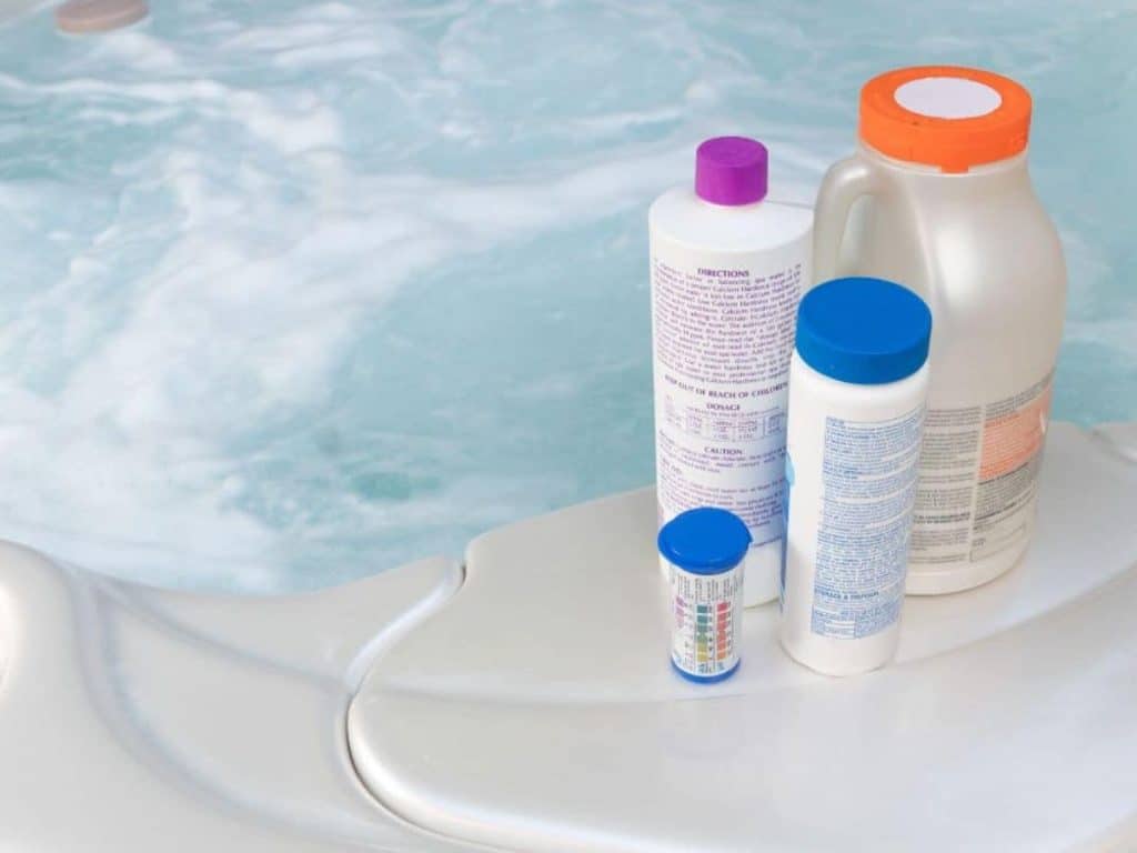 Produits d'entretien pour spa